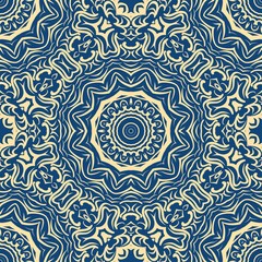 Modern Decorative Cicle Vector Shapes. Floral mandala. Vector illustration.