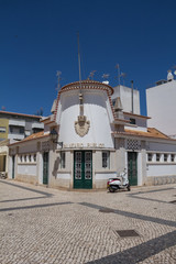 Street of Villa Real de Santo Antonio, Portugal