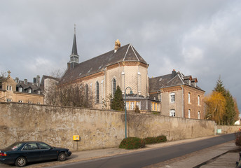 Fototapeta na wymiar monastery in Peppingen