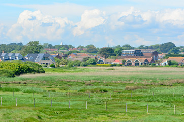 Milford on sea English countryside uk