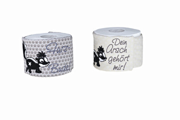 Toilettenpapier-Hüllen