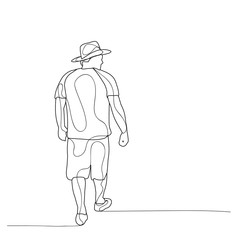 sketch male goes in hat