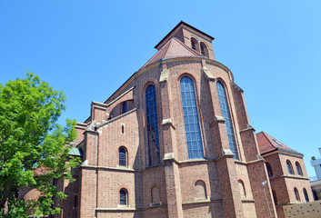 Fototapeta na wymiar Kirche St. Wolfgang Reutlingen