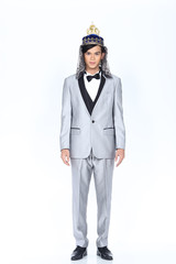 Figure, Business Man Stand in formal Suit