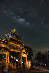 Obraz premium Milky way or galaxy in the night sky