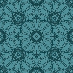 Fototapeta na wymiar Line pattern on color background. Seamless geometric pattern. Vector illustration. For design, wallpaper, fashion, print.