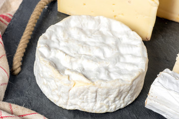 Camembert cheese traditional Normandy French, dairy product