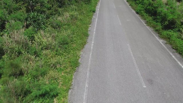 伊良部島　三角点　ドローン空撮3