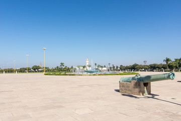  Square in front of the Royal Palace, Rabat, Morocco