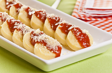 Massas recheados