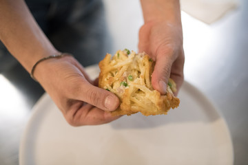 generic photos of Italian pizza preparation