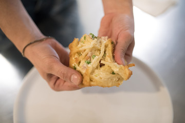 generic photos of Italian pizza preparation