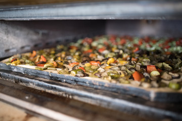 generic photos of Italian pizza preparation