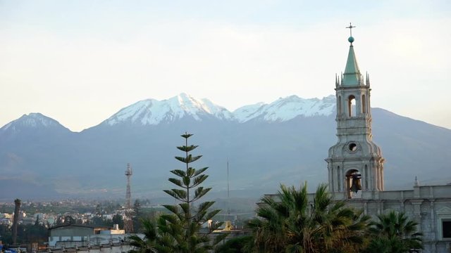 Colca Canyon Peru Near Arequipa during Hiking