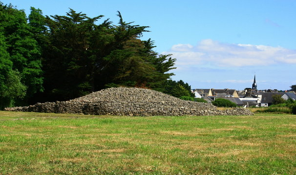 tumulus d'er grah en bretagne