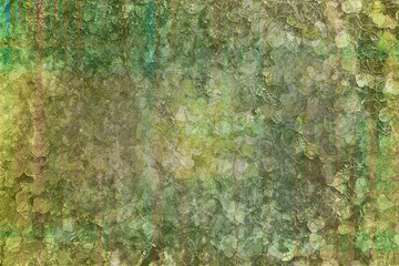 Grunge & rough. Art, color, shape & template.