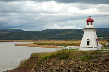 Anderson hollow lighthouse in New brunswick