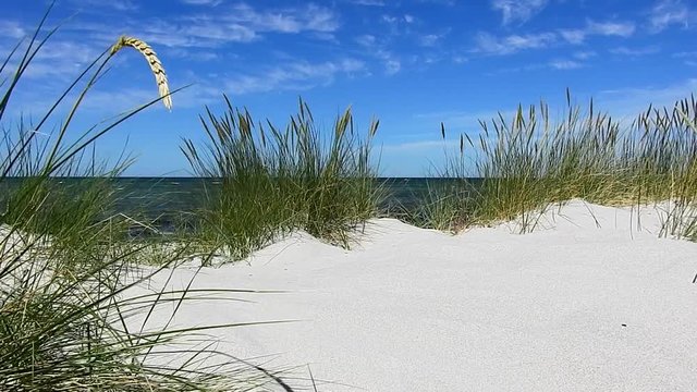 Ostsee - D&uuml;ne und Meer