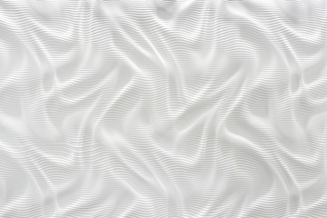 white 3d molded wall with gey casted shadows and texture