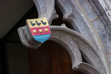 Wappen mit drei Enten