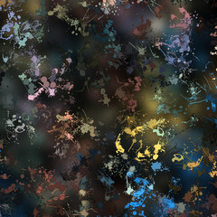 Fototapeta na wymiar Splatter Background 4000 x 4000 Illustration