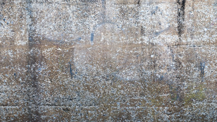 stucco painted white wall textured urban city wall chipped and peeling paint 