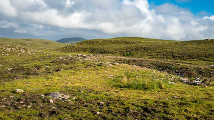 Fototapeta na wymiar Rolling Hills of the Scottish Highlands