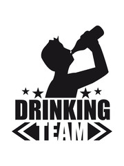 logo text oktoberfest alkohol bier saufen drinking team party feiern freunde saufen durst flasche member crew muster betrunken