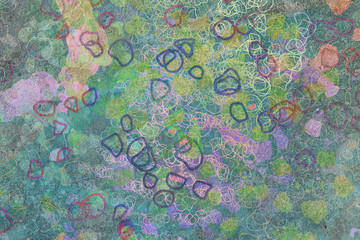 Grunge & rough. Texture, messy, creative & digital.