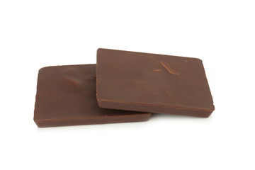 chocolate isolated on white background