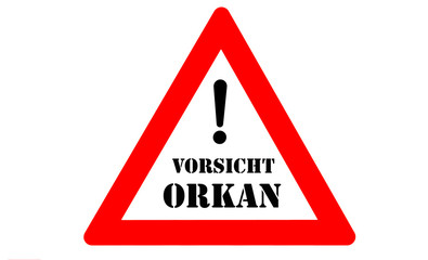 Orkanwarnung