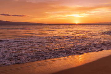 Sunset on Kaanapali Beach Maui