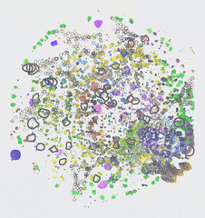 Grunge & rough. Texture, shape, color & decoration.