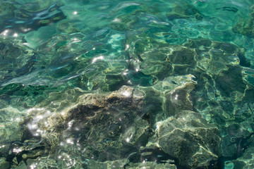 abstract sea water for background, nature background concept. soft focus.