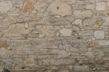 Brown stone wall, background, texture