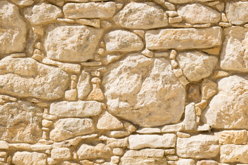 Brown stone wall, background, texture