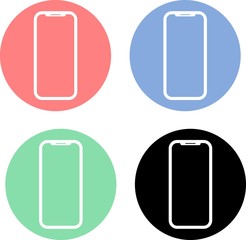 Vector-Mobile Phone Icons