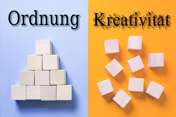 Ordnung vs. kreative Struktur 