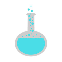 vector science Lab flask - chemical laboratory, chemistry research - medical test icons