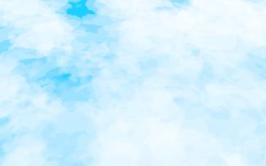 Fototapeta premium Background of abstract white color smoke isolated on blue color background. The wall of white fog. 3D illustration