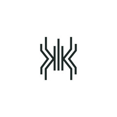 spider logo illustration graphic modern abstract symbol