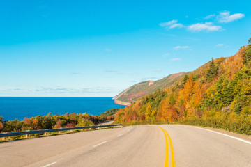 Cabot Trail scenic view