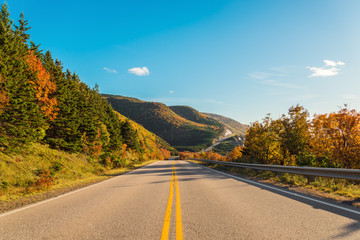 Cabot Trail scenic view