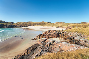 Polin Beach in Scotland