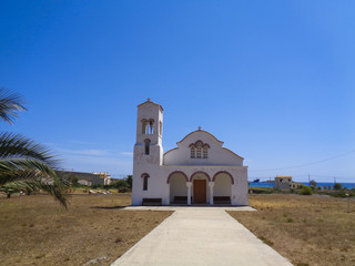 a small in church in greece