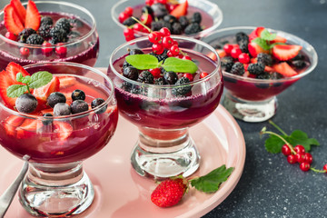 Berry jelly.