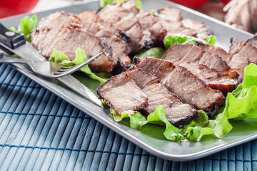 Char Siu Pork - Chinese roasted pork shoulder