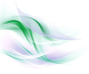 Abstract colored background, abstract lines twisting into beautiful bends