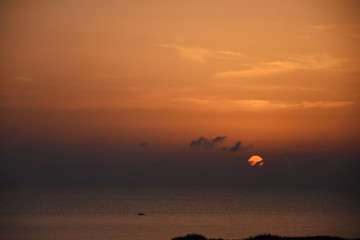 Tramonto a Santa Teresa di Gallura, Sardegna, Italia