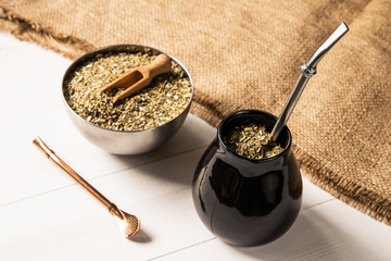 yerba mate drink